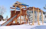 Савушка 4 сезона - 7. Детский деревянный городок для дачи.