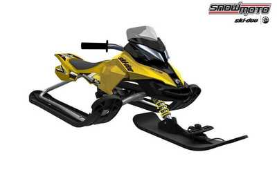 Детский снегокат Snow Moto Ski Doo MXZ-X Yellow 37009