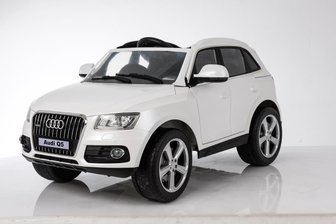 Детский джип AUDI Q5 на резиновых колесах.