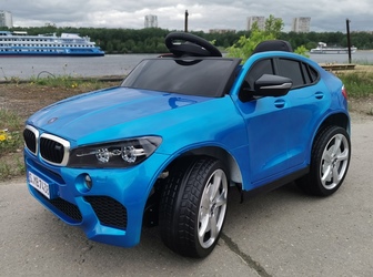 BMW X6 mini YEP7438 4x4. Детский автомобиль на резиновых колесах.