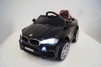 Детский джип BMW O006OO VIP на резиновых колесах.