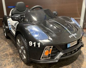ToyLand Police CH 9919A. Детский электромобиль на резиновых колесах.