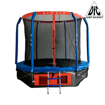 Батут DFC JUMP BASKET с сеткой 12 FT-JBSK-B