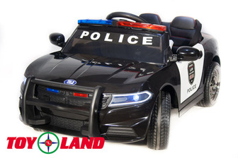 Dodge Police JC 666. Детский автомобиль на резиновых колесах.