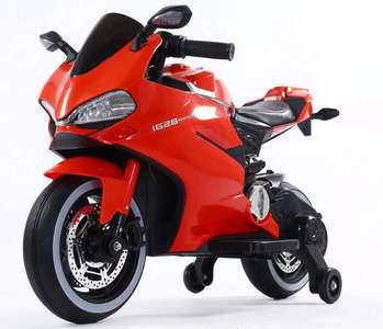 Детский электромотоцикл Ducati 12V н резиновых колесах.