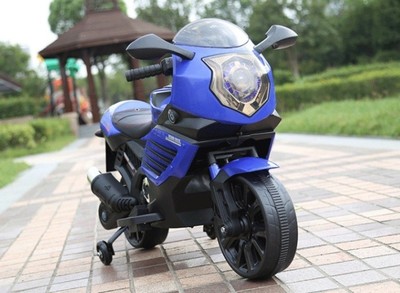 RiverToys K333KK. Детский мотоцикл на резиновых колесах.