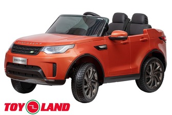 Land Rover DISCOVERY. Двухместный электромобиль на резиновых колесах.