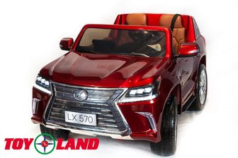 Toyland Lexus LX570, 4х4. Двухместный детский электромобиль-джип.