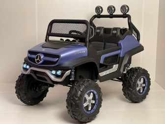 Mercedes-Benz mini Unimog Concept P777BP 4WD. Лицензионная модель на резиновых колесах.