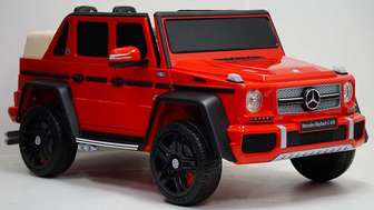 Mercedes-Maybach G650 T101TT 4WD. Детский автомобиль на резиновых колесах.