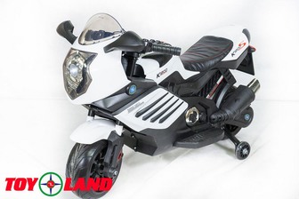 Детский мотоцикл Toyland Moto Sport LQ168 на резиновых колесах.