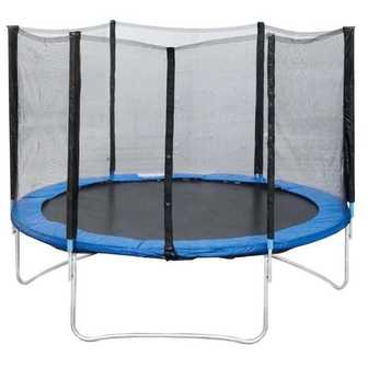 Батут детский с защитной сеткой "Trampoline 12" диаметр 3,7 м